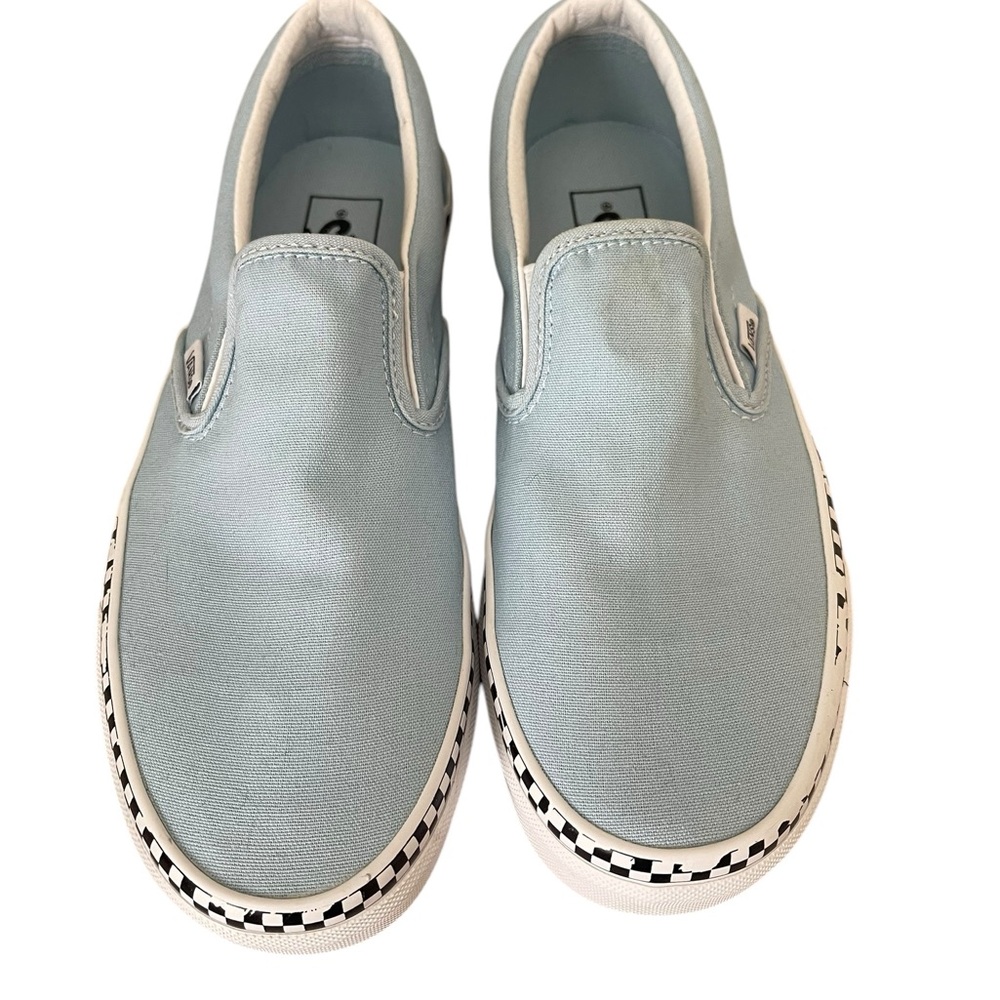 Woman’s Vans Slip-On Skate Shoes Size-9